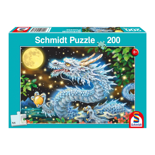 PUZZLE ABENTEUER MIT DRACHEN 200 TEILE - SCHMIDT