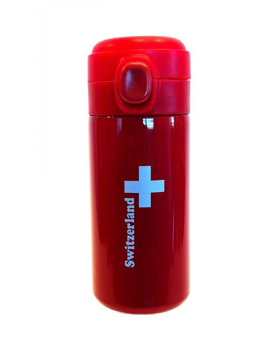 SCHWEIZER THERMOSFLASCHE 1L SOUVENIR