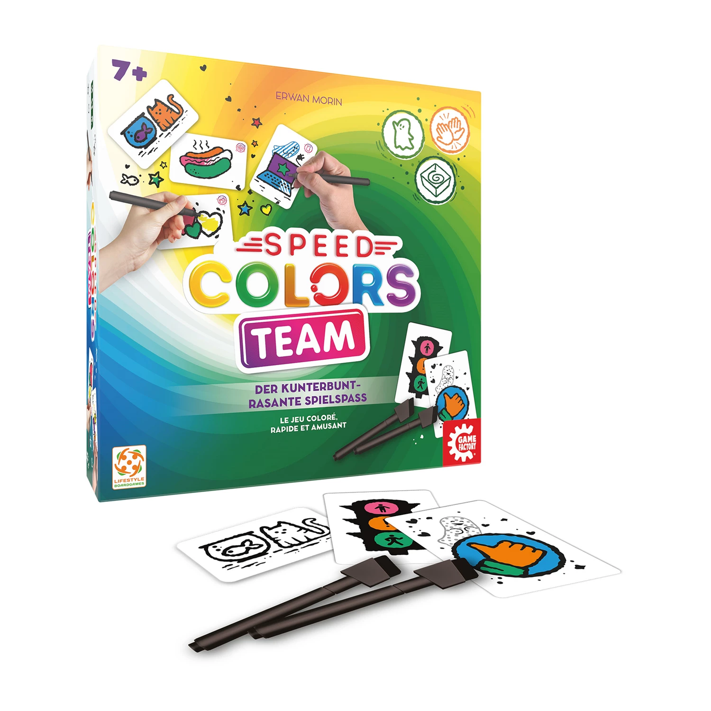 SPEED COLORS TEAM - GAME FACTORY - MEHRSPRACHIG