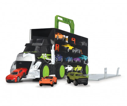 AUTOTRANSPORTER UND LAGER - DICKIE TOYS