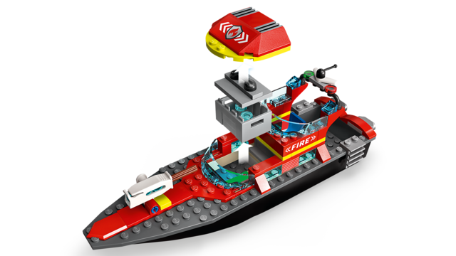 BATEAU DE SECOURS DES POMPIERS - CITY FIRE 60373 - LEGO