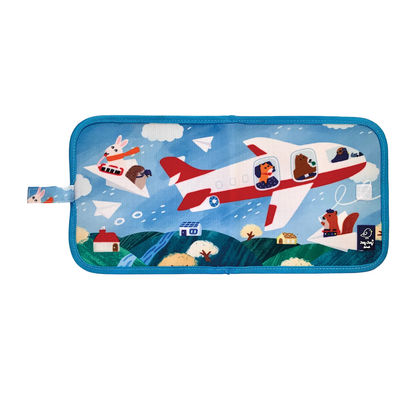 TAFEL MIT 4 FLIEGER-KREIDEN - JAQ JAQ BIRD