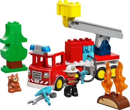 CAMION DE POMPIER ET LANCE - DUPLO 10473 - LEGO