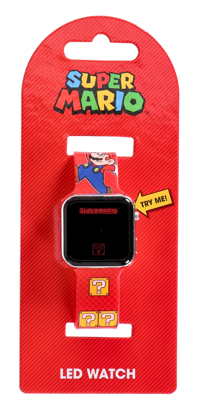 MARIO BROS LED-UHR - ACCUTIME