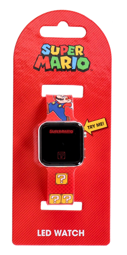 MARIO BROS LED-UHR - ACCUTIME