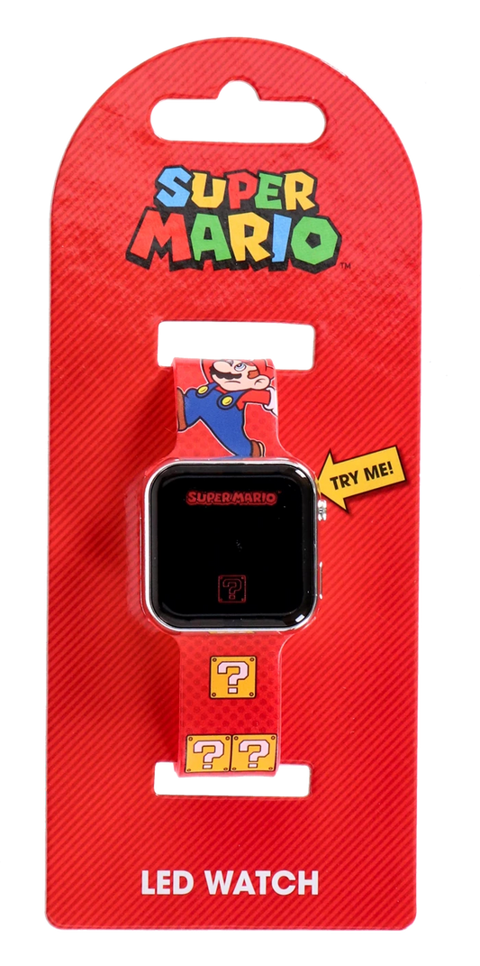 MARIO BROS LED-UHR - ACCUTIME