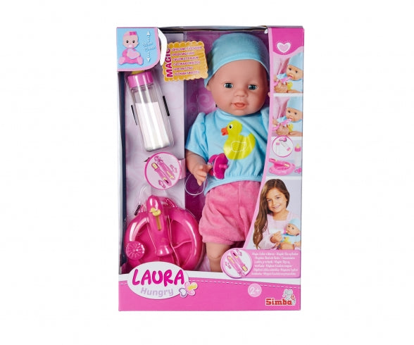 PUPPE LAURA HUNGRY - SIMBA TOYS