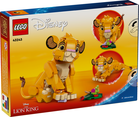 SIMBA LE LIONCEAU DU ROI LION - DISNEY 43243 - LEGO