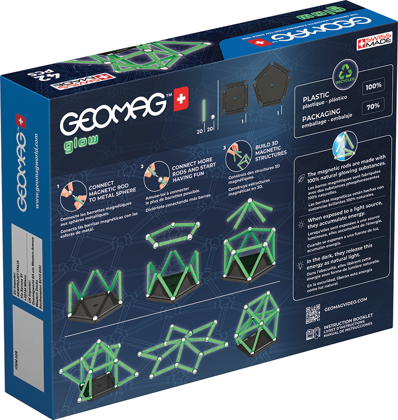 329 GLOW RECYCLED 42 - GEOMAGWORLD