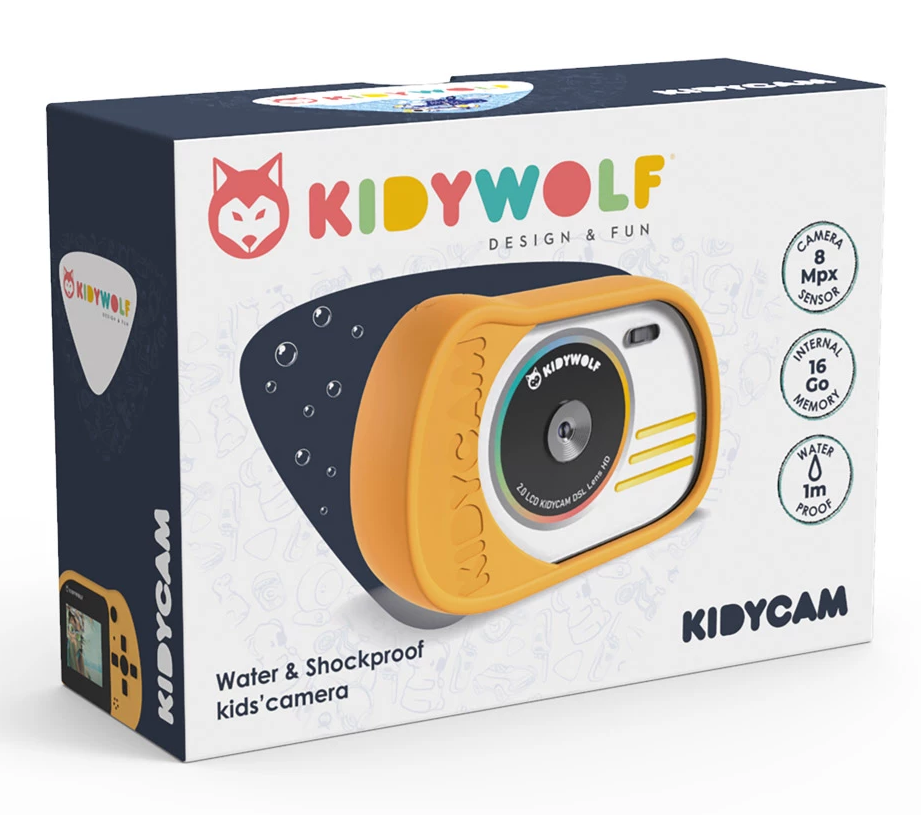 GELBE FOTO-/VIDEOROUTER – KIDYWOLF