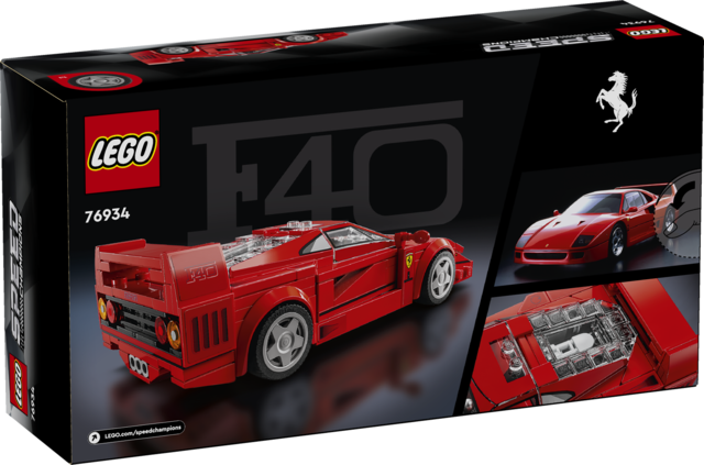 FERRARI F40 - SPEED CHAMPIONS 76934 - LEGO