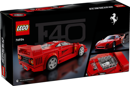 FERRARI F40 - SPEED CHAMPIONS 76934 - LEGO