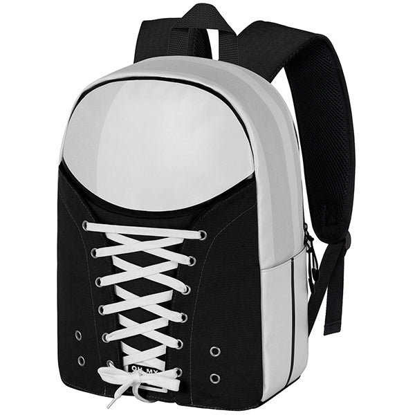 SCHWARZER SNEAKER-RUCKSACK