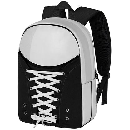 SCHWARZER SNEAKER-RUCKSACK