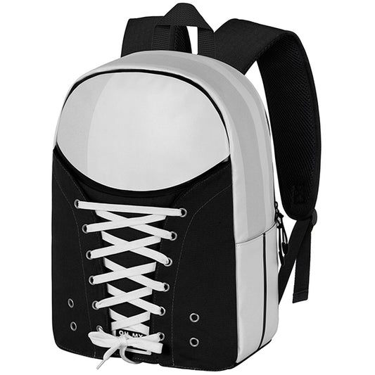 SCHWARZER SNEAKER-RUCKSACK