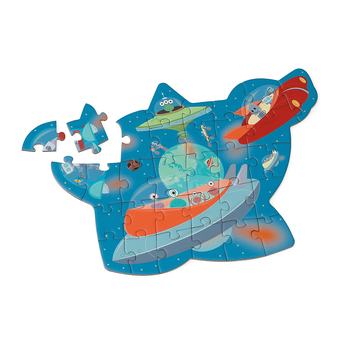 PUZZLE SPACE 31 TEILE - SCRATCH
