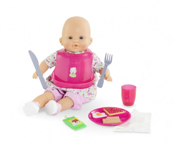 PUPPEN-ESSGESCHIRR-SET MIT TASCHE - COROLLE