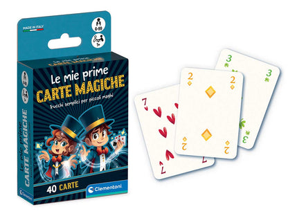 MES PREMIÈRES CARTES MAGIQUES - CLEMENTONI - ITALIEN