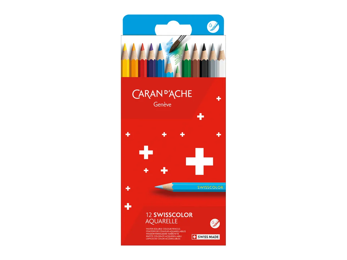 MATITE COLORATE PACK DA 12 - CARAN D'ACHE