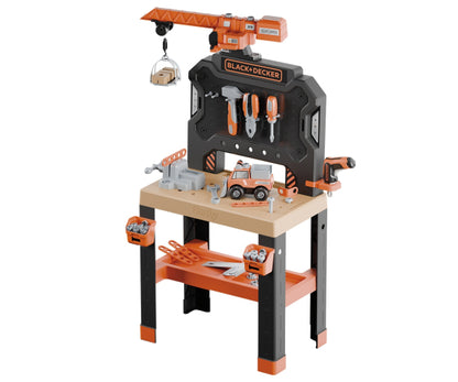 🟡 BLACK AND DECKER WERKSTÄTTE - SMOBY -BESTSELLER