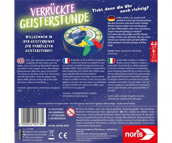VERRÜCKTE GEISTERSTUNDE - MULTILINGUA - NORIS