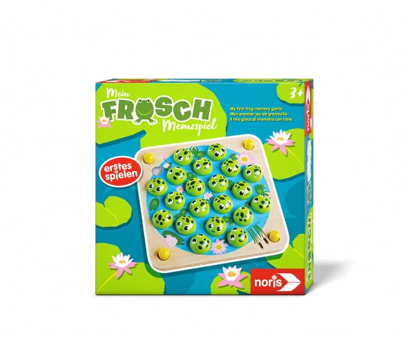 MEIN FROSCH MEMOSPIEL - MEHRSPRACHIG - NORIS