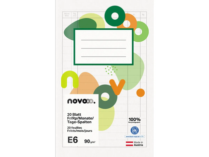 Liniert mit Spalten - NOVOOO