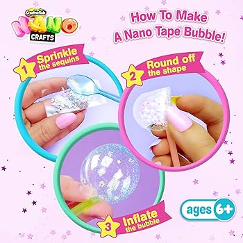 RUBANS NANO TAPE ASSORTIS - NANOCRAFTS - GIOCHI PREZIOSI