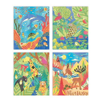 ATELIER DELLA CALMA - MAGIC PAINTING NATURA CON CORNICE- JANOD