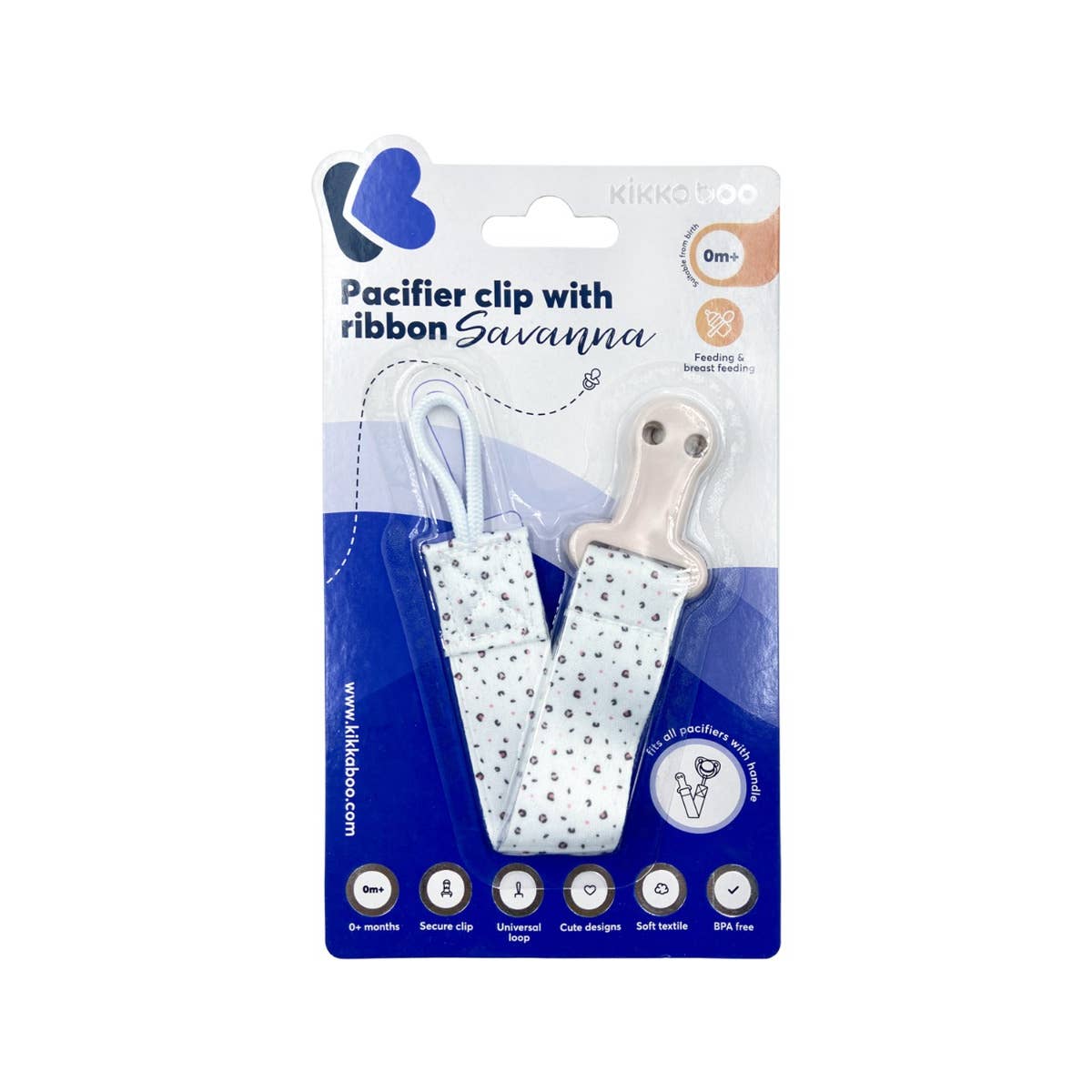 SCHNULLERCLIP SAVANNA – ROSA – KIKKABOO