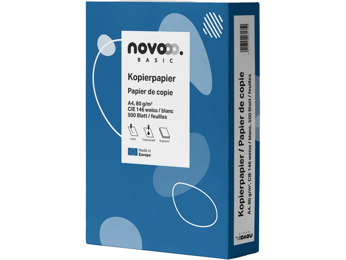 CARTA PER COPIE BIANCA A4 DA 500 FOGLI - NOVOOO