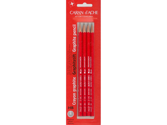 MATITA HB PER SCUOLA PACK DA 4 - CARAN D'ACHE
