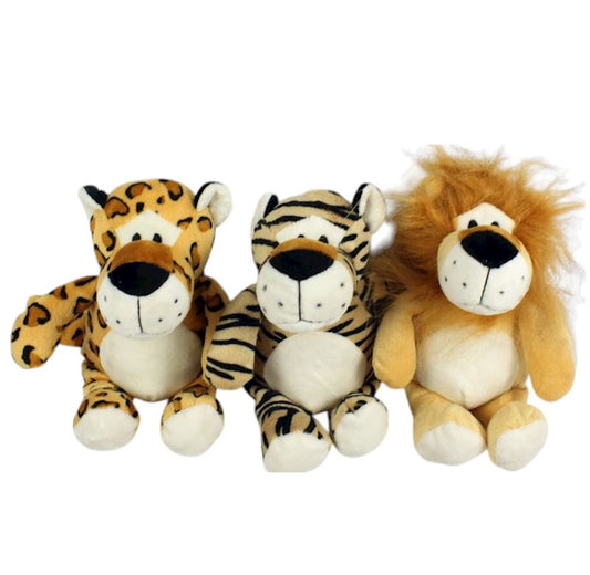 KUSCHELTIERE WILDTIERKÄTZCHEN 15 CM SORT.