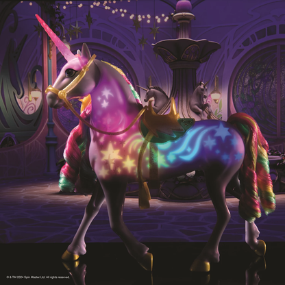 🟡 UNICORN ACADEMY WILDSTAR RAINBOW LIGHT UP – SPINMASTER – BESTSELLER