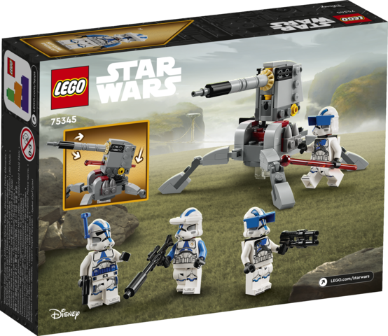 BATTLE PACK TROOPERS CLONES - STAR WARS 75345 - LEGO