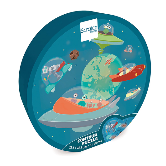 PUZZLE SPACE 31 TEILE - SCRATCH
