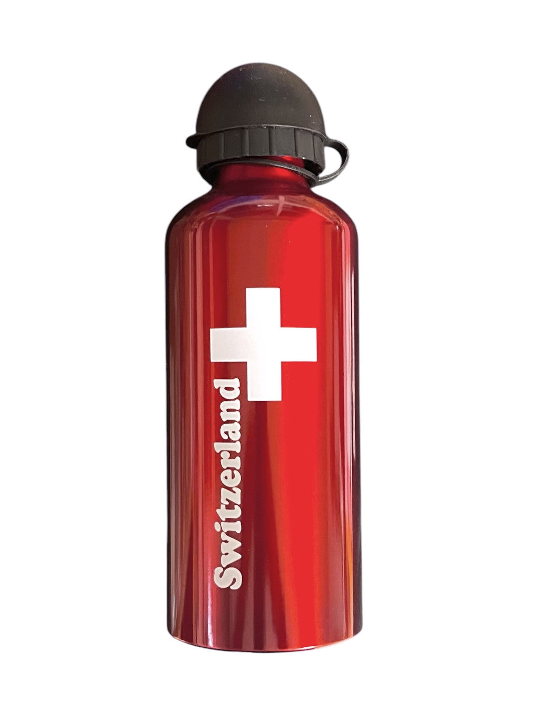 SCHWEIZER STAHLTRINKFLASCHE KREUZ SOUVENIR