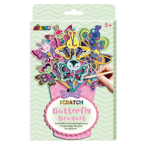 GRATTOIRS BOUQUET - PAPILLONS - AVENIR