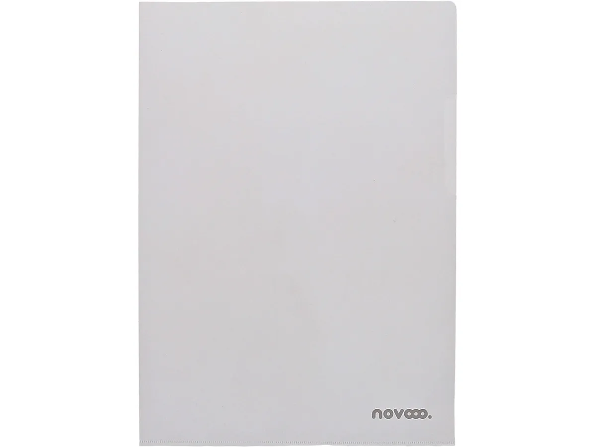 MAPPETTA TRASPARENTE PER DOCUMENTI PACK DA 10 - NOVOOO