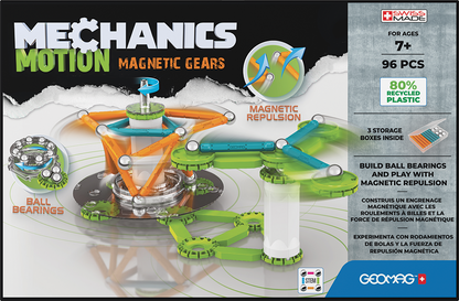 767 MECANIQUE MOUVEMENT ENGRENAGES MAGNETIQUES 96 - GEOMAGWORLD