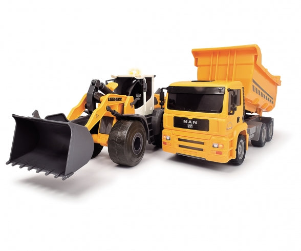 BAUFAHRZEUGE DUO PACK - DICKIE TOYS