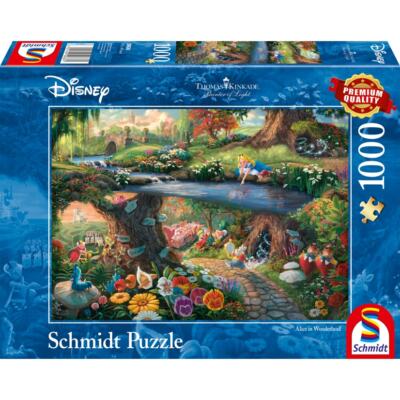 PUZZLE ALICE NEL PAESE DELLE MERAVIGLIE 1000 PZ - SCHMIDT