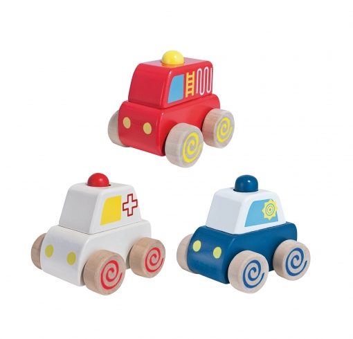 MEZZI DI SOCCORSO IN LEGNO CON SUONI - EICHHORN