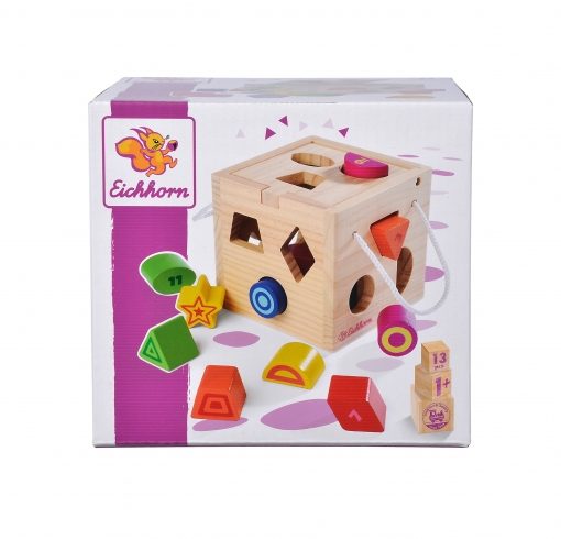 CUBOTTO CON FORME IN LEGNO - EICHHORN