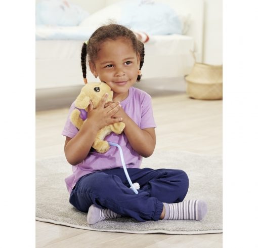 Alternative view of CHI CHI LOVE CON GUINZAGLIO AZZURRO  - SIMBA TOYS