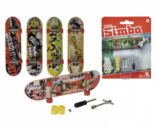 SKATEBOARD DA DITO 1 PZ COLORI ASSORTITI - SIMBA