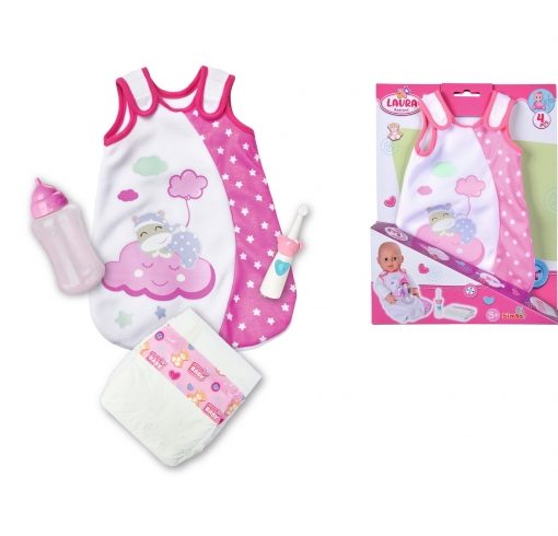 Alternative view of SET NOTTE BAMBOLA LAURA - SIMBA TOYS