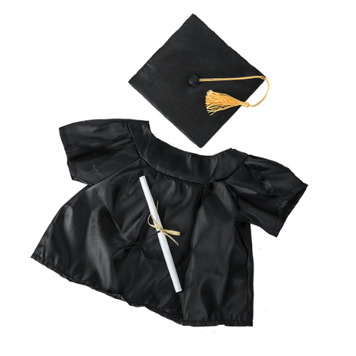 GRADUATION GOWN 40CM - MAKE A TEDDY