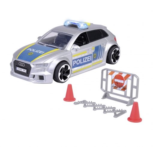 Alternative view of AUDI RS3 POLIZIA - DICKIE TOYS