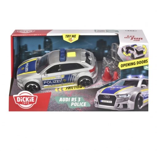 AUDI RS3 POLIZIA - DICKIE TOYS